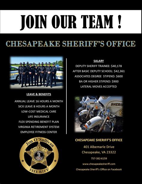 The Chesapeake Sheriff's... - Chesapeake Sheriff's Office
