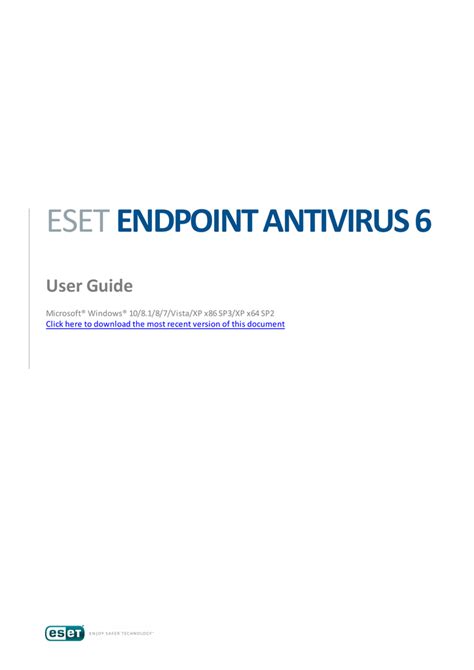Eset Endpoint Antivirus 6 User Guide Manualzz