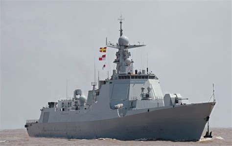 Chinese Type 052d Guided Missile Destroyer Undergo Sea Trials Chinese