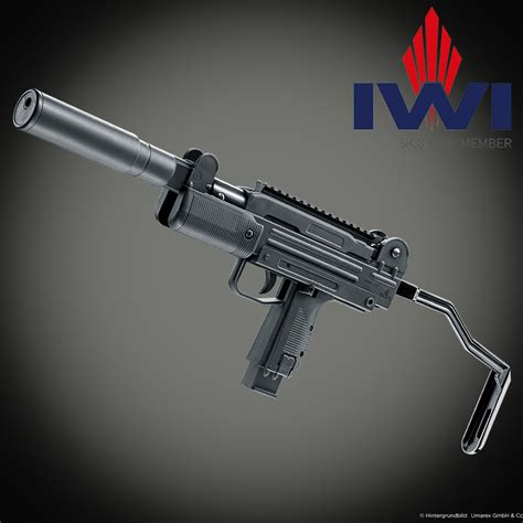 Iwi Mini Uzi 45 Mm 177 Diabolo Luftdruck Einzellader Luftgewehr