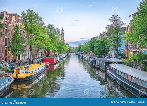 Amsterdam In The Summer Beautiful Authentic Ancient City On The North