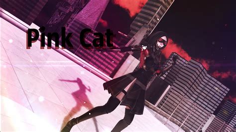 Mmd Pink Cat Youtube