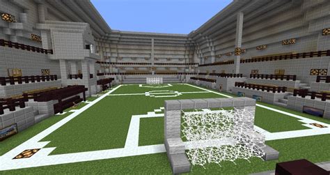 The Minecraftia Football Stadium Minecraft Map