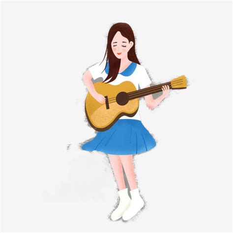 ✓ free for personal use only ✓ attribution required. Gambar Bermain Gitar Kartun - Baby Love