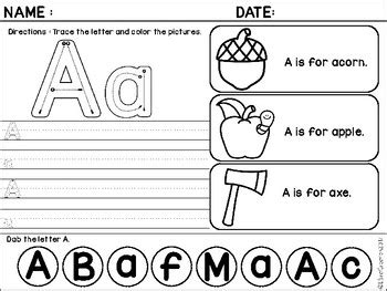 Check out our writing resources. Alphabet Activities by Sue Kayobie | Teachers Pay Teachers