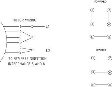 Here is a picture gallery about single phase forward reverse motor wiring diagram complete with the description of the image, please find the image you need. Wiring drum switch to reverse single phase motor