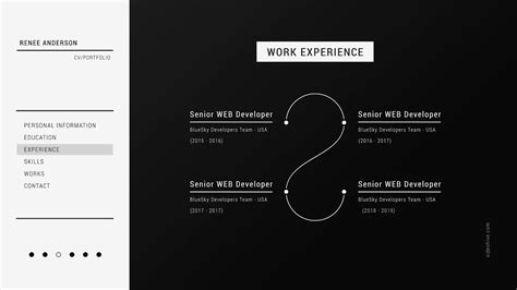After all, most resume examples you see on the web are 80% about work experience. After Effects Template: Portfolio CV + Free Font Download ...