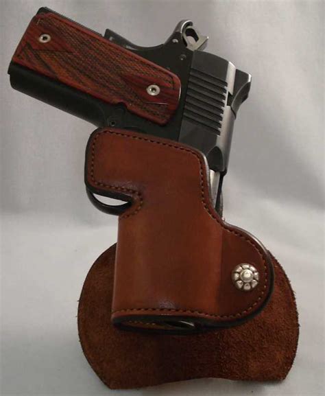 1911 Frame Paddle Back Holster Plain Seidels Saddlery