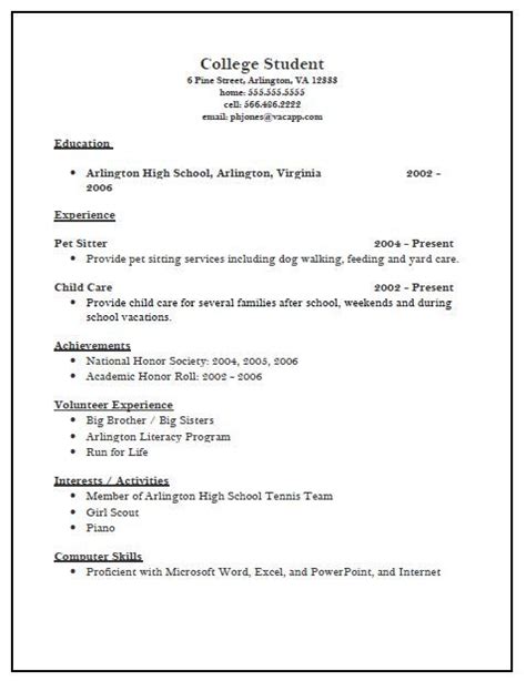 Resumes are important tools for seeking employment but are not usually associated with college admissions. Example Of College Application Essay Format