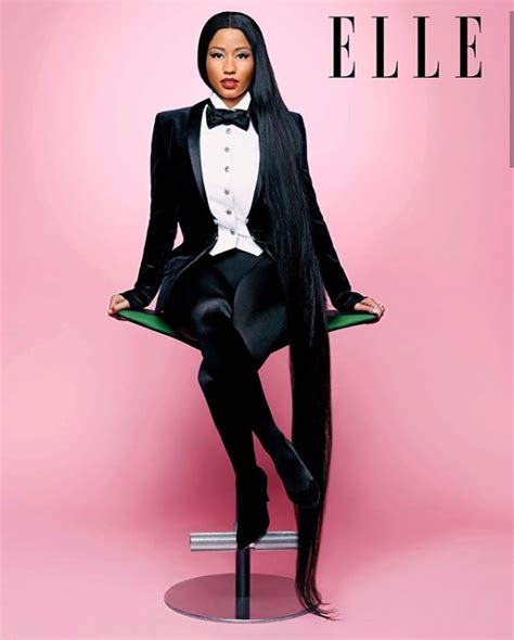 Nicki Minaj Covers July 2018 Edition Of Elle Magazine With Stunning