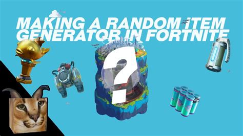 Outdated How To Make A Random Item Generator In Fortnite Creative