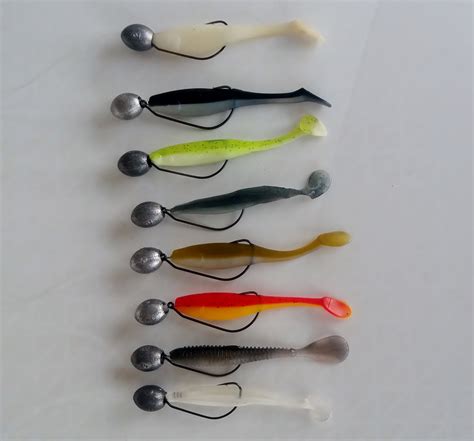 Paddle Tail On A Clip Aubrey Dagama Lures On Line Fishing Lure Shop