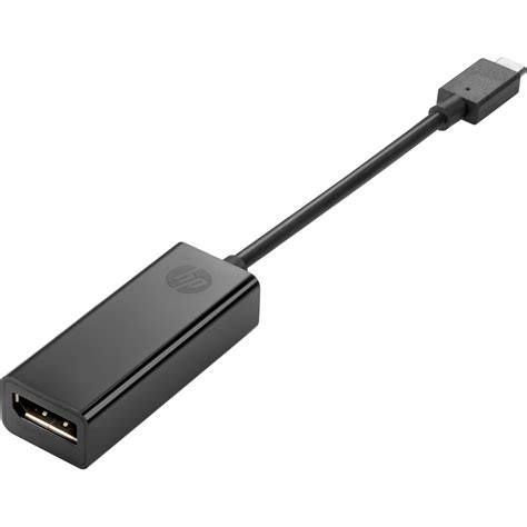 Startech usb c to displayport cable is a high performance 3 feet integrated video cable offering male to male connection. HP N9K78UT USB Type-C to DisplayPort Adapter N9K78UT#ABA B&H
