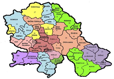 Vojvodina Mapa Filevojvodina Flag Mappng Wikimedia Commons