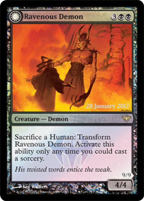 Great savings & free delivery / collection on many items. SCD Ravenous Demon - New Card Discussion - The Rumor Mill - Magic Fundamentals - MTG Salvation ...