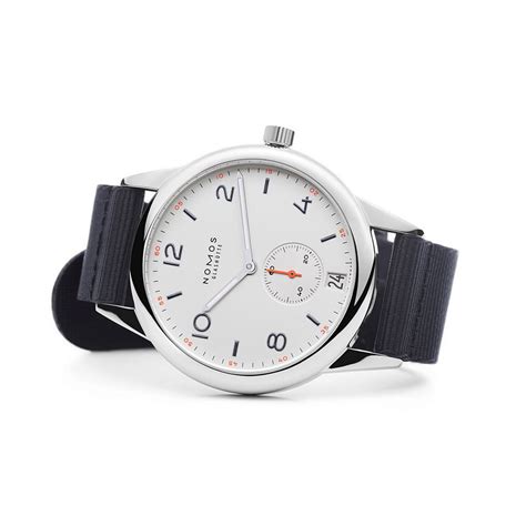 Nomos Glashütte Club Automatic Date Reference 775 Luxury Watches