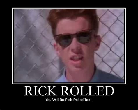 Rick Rolled Rick Astley Photo 31190420 Fanpop