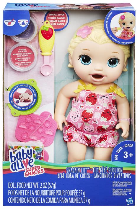 Buy Baby Alive Super Snacks Snackin Lily At Mighty Ape Nz