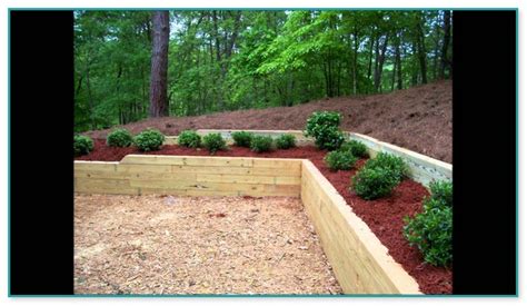 Landscape Ties Retaining Wall Home Improvement
