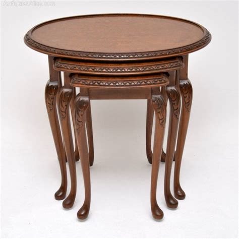 Pictures, images, photos of walnuts, leaves, wood, bark, facts, up close walnut pics, we have for each walnut tree picture you like, just click on the tree image to make the walnut tree. Antique Burr Walnut Nest Of Three Tables - Antiques Atlas
