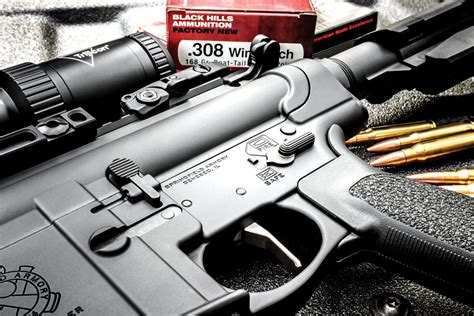 Springfield Armory Saint Victor 308 Pistol On Target Magazine