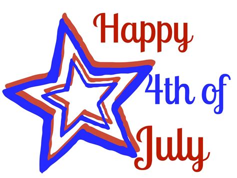 Happy Fourth Of July Clipart Free Download On Clipartmag