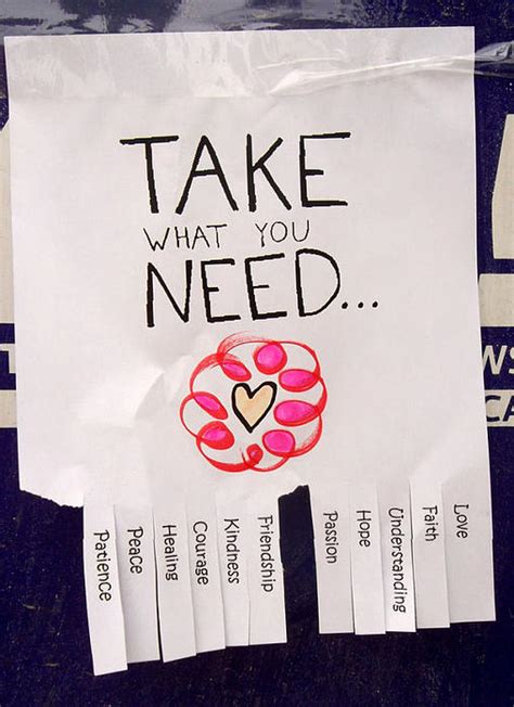 Take What You Need By Sydney Morrison