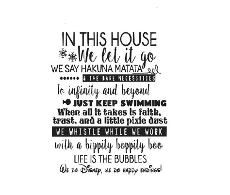 248 In This House We Do Disney Svg Cut Files Download Free Svg Cut