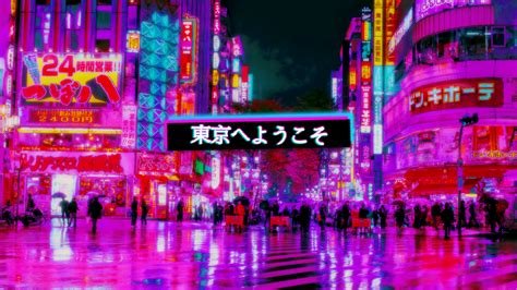 Neon wallpapers, backgrounds, images 1920x1080— best neon desktop wallpaper sort wallpapers by: Neon Tokyo ver.2 (1920x1080) | Neon wallpaper, Harajuku ...