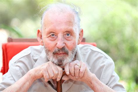 Healthy Happy Old Age Senior Man — Stock Photo © Mandygodbehear 6555086