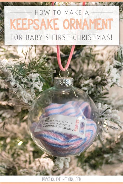 Babys 1st Christmas Keepsake Ornament Baby Christmas Crafts Baby