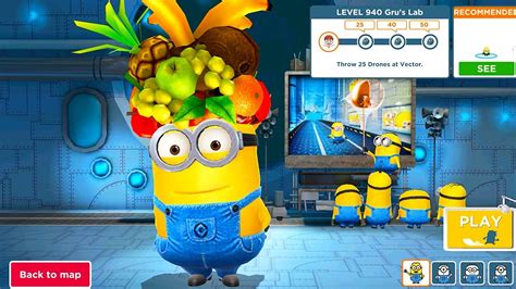 Vacationer Minion Vs Vector In Lvl Despicable Me Minion Rush Boss