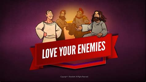 Sharefaith Media Matthew 5 Love Your Enemies Sunday School Crossword