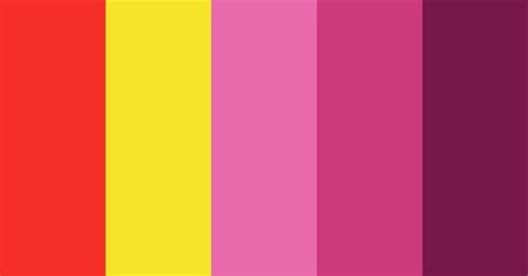 Red Yellow And Purple Color Scheme Pink Purple Color Schemes Purple
