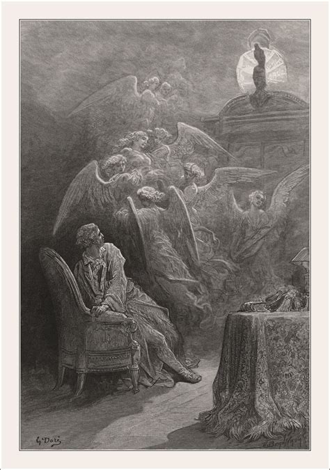 The Raven Ill Gustave Doré Book Graphics