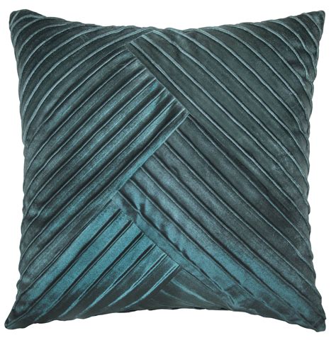 Better Homes And Gardens Pleated Velvet Decorative Throw Pillow 18 X 18