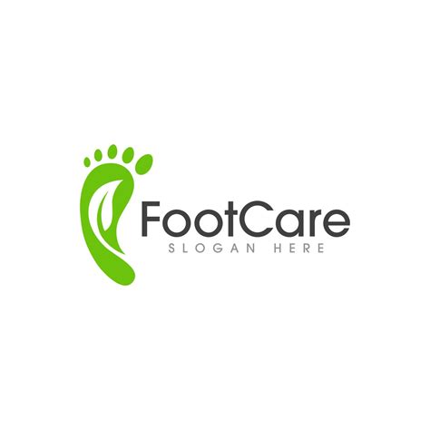 Foot Care Logo Template Vector Icon Illustration 12760172 Vector Art At