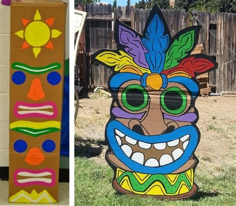 Vous pouvez vous inspirer du modele ci dessous ou du vrai totem de koh lanta. Bricolage totem Koh Lanta : des idées simples et originales