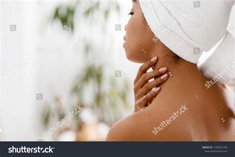 Daily Spa Nude African Woman Towel Stock Photo Edit Now