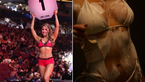 UFC Octagon Girl Brittney Palmers Swimsuit Photo Goes Viral