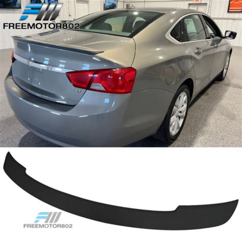 Fit 14 21 Chevy Impala Oe Factory Style Flush Mount Rear Trunk Spoiler