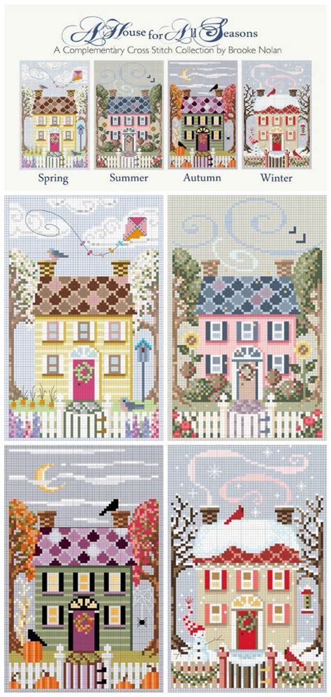 Cross Stitch House Patterns Cross Stitch House Counted Cross Stitch