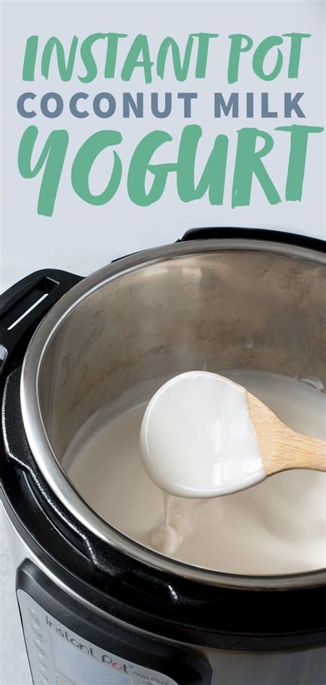 Instant Pot Coconut Yogurt Recipe Instant Pot Yogurt Recipe