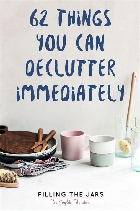 62 Things To Declutter That You Wont Miss At All Filling The Jars