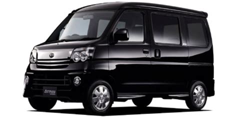 Daihatsu Atrai Wagon Custom Turbo R Black Edition Specs Dimensions And