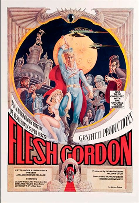 Flesh Gordon 1974 Adult Movie Poster Print Etsy