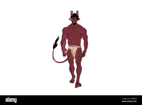 Red Devil Boy Vector Stock Vector Image And Art Alamy