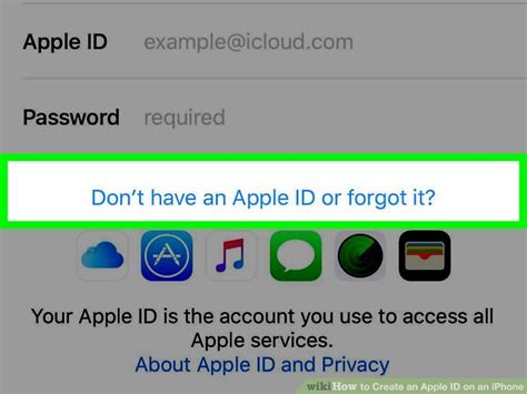 You need it to purchase films and music in the itunes store, to get apps in the appstore and back up your data to icloud. The Easiest Way to Create an Apple ID on an iPhone - wikiHow