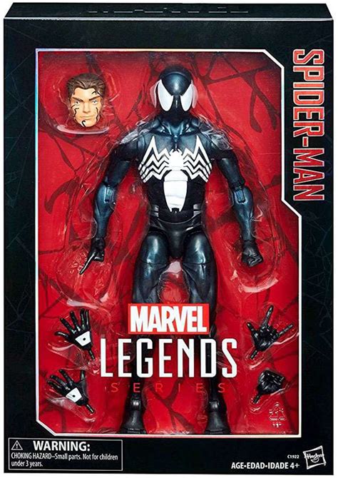 Marvel Legends Symbiote Spider Man Deluxe Collector Action Figure