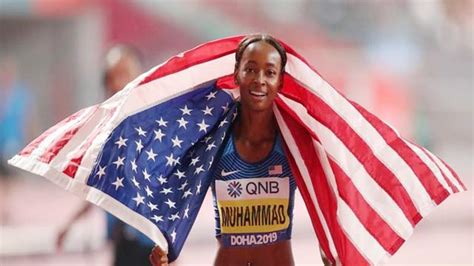 The team usa capsule range will release exclusively online on july 12. Dalilah Muhammad Breaks 400m Hurdles World Record To Win ...